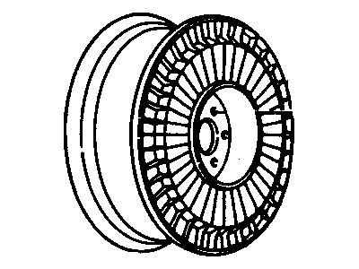 1993 Buick Riviera Spare Wheel - 3635786