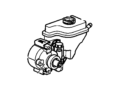 2006 Buick Lucerne Power Steering Pump - 19369079