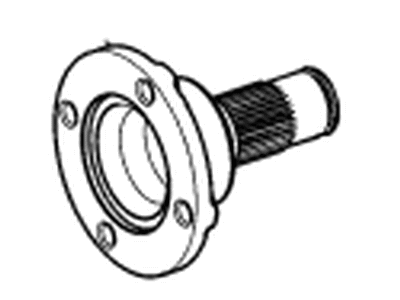 GM 23247379 Flange Assembly, Transfer Case Front Output Shaft