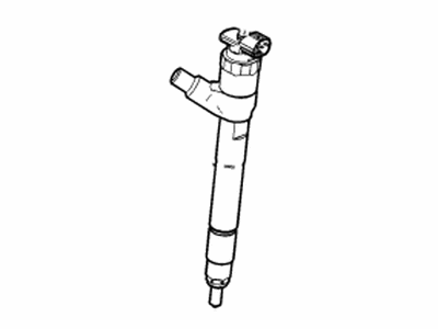 2018 Chevrolet Cruze Fuel Injector - 55596708