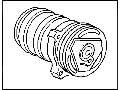 Chevrolet S10 A/C Compressor - 89018807