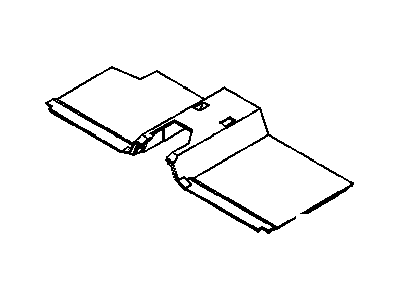 GM 96345971 Insulator,Floor Panel Front