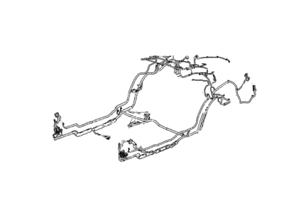 2010 Chevrolet Camaro Body Wiring Harness Connector - 20932065