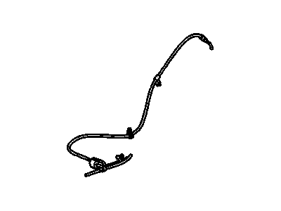 2008 Chevrolet Malibu Parking Brake Cable - 15933126