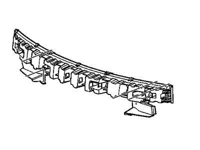 GM 15247630 Absorber, Front Bumper Energy