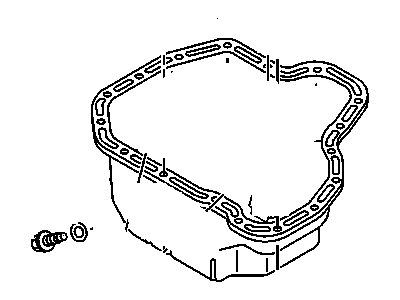 GM 98073535 Pan Assembly, Oil