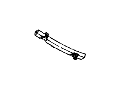 1992 Oldsmobile Cutlass Window Channel - 10129640
