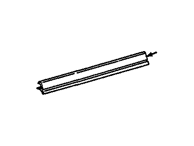 GM 10144910 Molding Assembly, Front Side Door Window Reveal