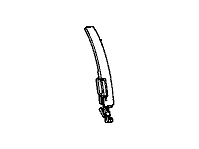 1990 Oldsmobile Cutlass Door Handle - 16605592