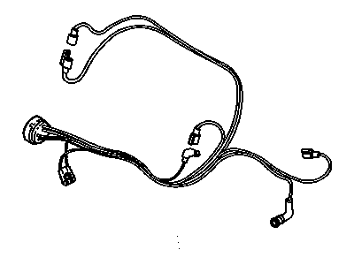 GM 52487008 Harness Asm,Heater Control Vacuum