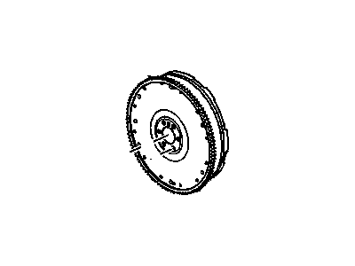 GM 12575412 Engine Crankshaft FLYWHEEL