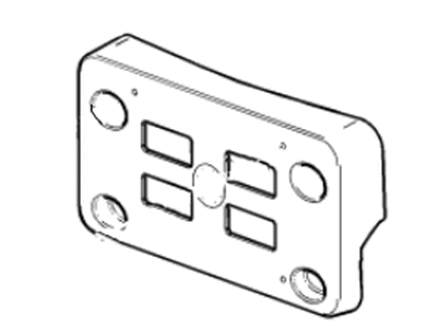 GM 23469258 Bracket Assembly, Front License Plate