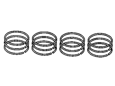 GM 94851647 Ring Kit,Piston(0.50Mm Oversize)