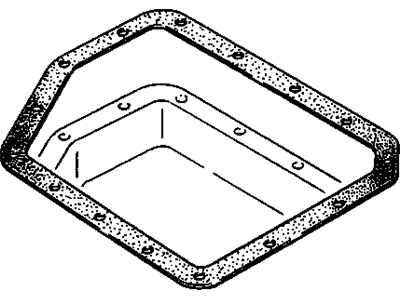 1995 Chevrolet Metro Oil Pan Gasket - 91173475