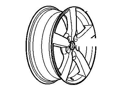 Pontiac G6 Spare Wheel - 9597697