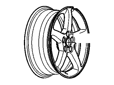 Pontiac G6 Spare Wheel - 9598482