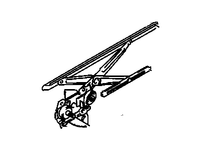 1998 Chevrolet Metro Window Regulator - 30013893