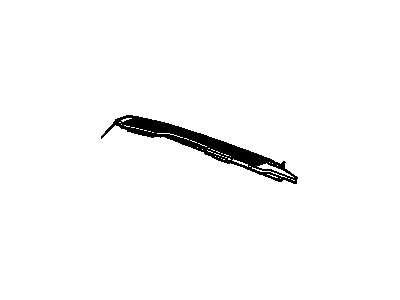 GM 10418490 Plate Assembly, Rear Side Door Sill Trim <Use 1C1N*Neutral Medium