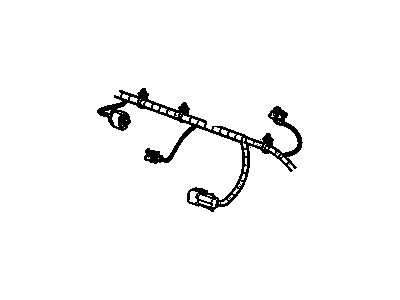 GM 20839900 Harness Assembly, Fwd Lamp Wiring