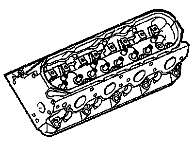 GM 12629064 Head Assembly, Cyl (W/ Valve)