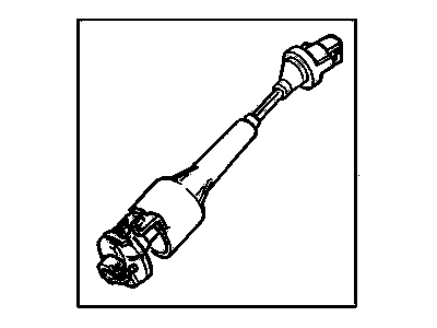 1993 GMC C3500 Steering Shaft - 26016264