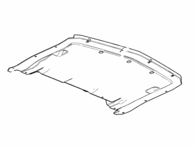GM 23343551 Shield Assembly, Front Compartment Side Noise
