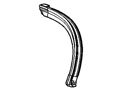 GM 19120118 Weatherstrip,Folding Top Side Rear RH