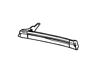 GM 19152961 Weatherstrip,Folding Top Side Front (LH)