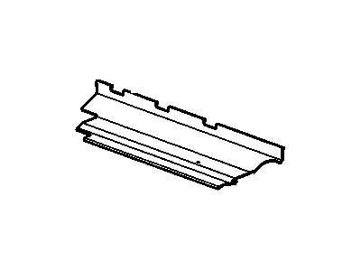 GM 15817968 Seal, Radiator Air Upper