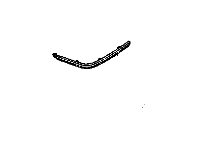 GM 10027691 Molding,Rear Bumper Fascia Outer Lower