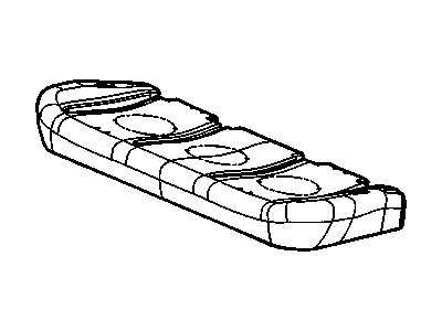 GM 88981596 Pad,Rear Seat Cushion