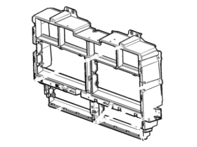 GM 23470109 Shutter Assembly, Front Bumper