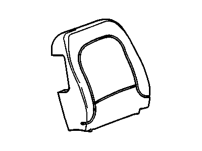 Buick Rendezvous Seat Cushion Pad - 19152746