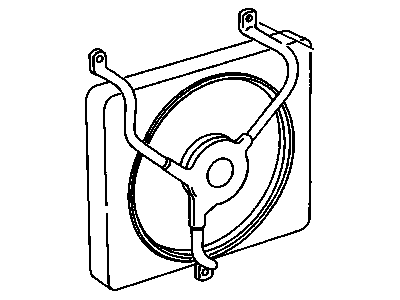 1988 Chevrolet Cavalier Fan Shroud - 22088901