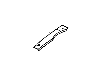 GM 10376646 Rail, Front Compartment Inner Side Upper