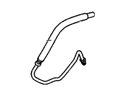 2009 Chevrolet Silverado Power Steering Hose - 15137987