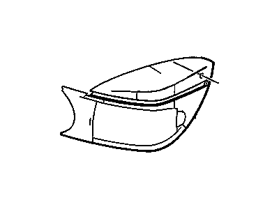 GM 15144696 Headlamp Capsule Assembly