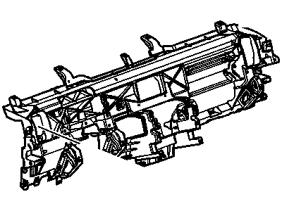 GM 20756373 Reinforcement Assembly, Instrument Panel
