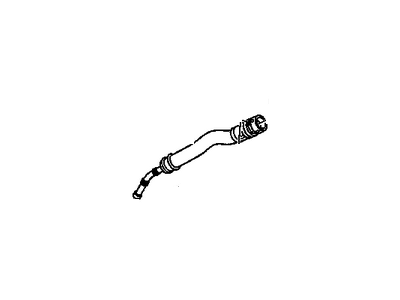 2002 Cadillac Deville Fuel Filler Hose - 25727013