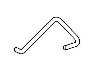 2009 Cadillac CTS Brake Booster Vacuum Hose - 25860582