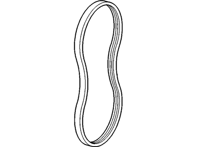 Pontiac Drive Belt - 12578869
