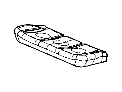 Chevrolet Express Seat Cushion Pad - 88981597