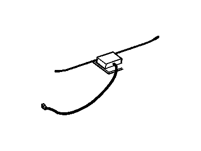 2005 Cadillac Escalade Antenna - 15264473