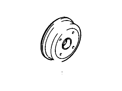 Chevrolet Sprint Brake Drum - 96055135