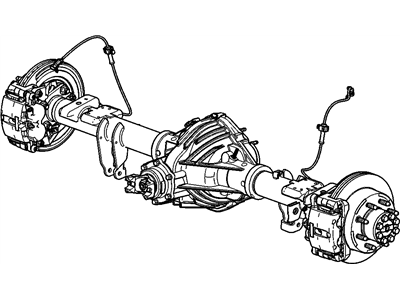 GM 23119784 Axle Assembly, Rear