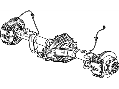 2013 Chevrolet Suburban Axle Shaft - 23119784