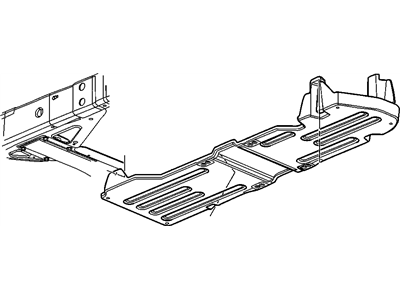 GM 15854356 Shield Assembly, Fuel Tank