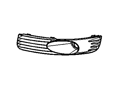 GM 15246807 Grille, Radiator Lower (L.H.)