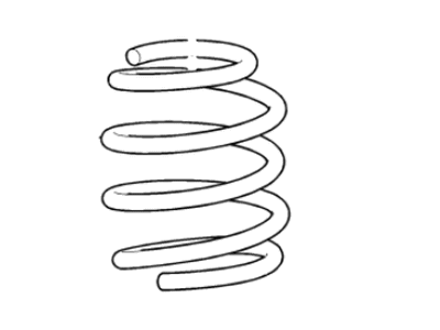 Chevrolet Bolt EUV Coil Springs - 42687919