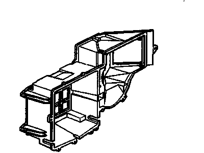 GM 89018851 Case Asm,Heater Rear